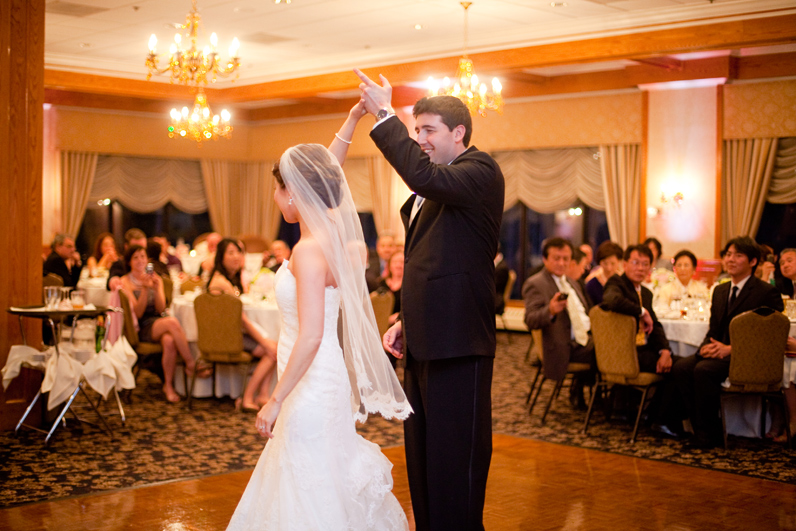 boston wedding reception at andover country club - first dance