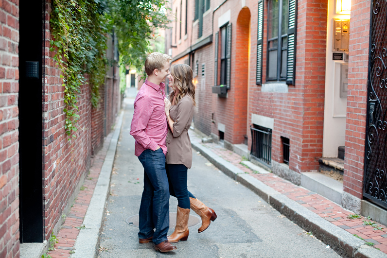 boston fall engagement in beacon hill