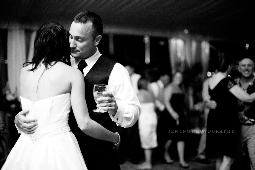 Boston wedding photographer - bride and groom dance