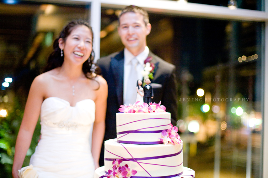 Charles Hotel wedding photography cake