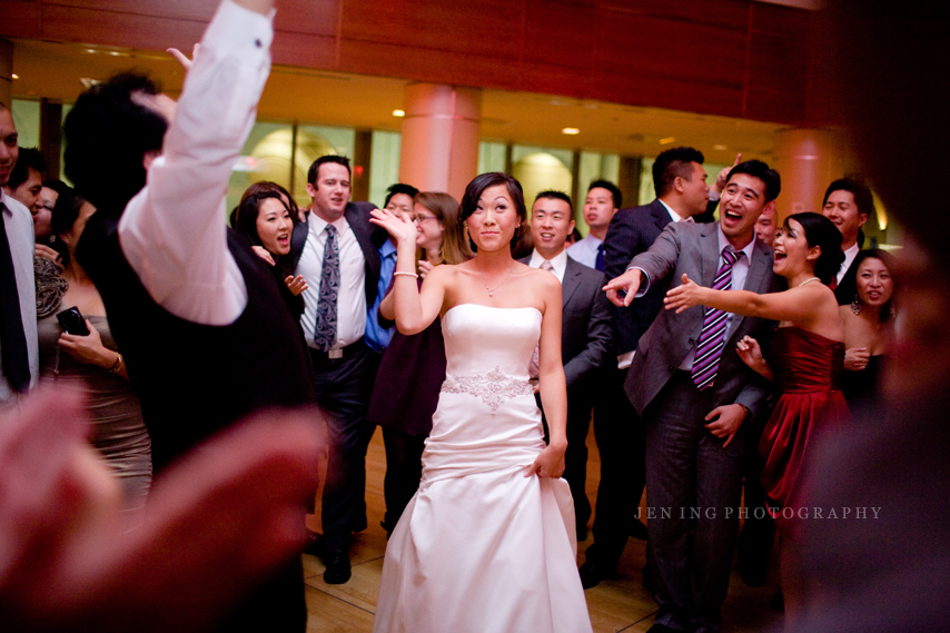 Boston Seaport Hotel wedding photography - bride on dance floor