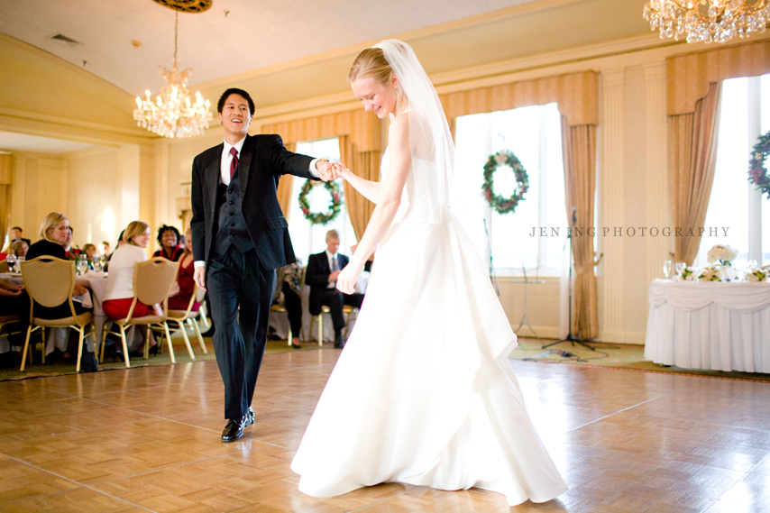 Omni Parker House wedding photography - bride and groom first dance 2
