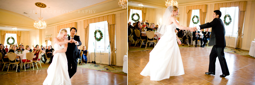 Omni Parker House wedding photography - bride and groom first dance
