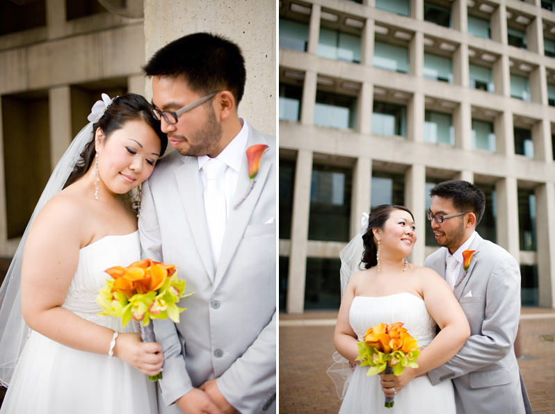 Boston wedding portraits - bride and groom