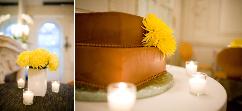 Boston wedding photography - cake and flowers