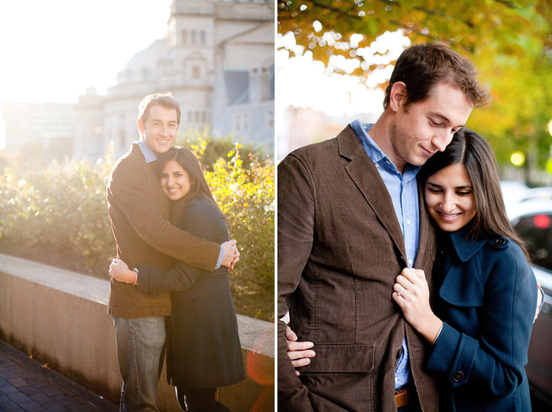 Boston engagement session in the Back Bay