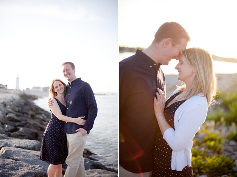 scituate ma engagement session