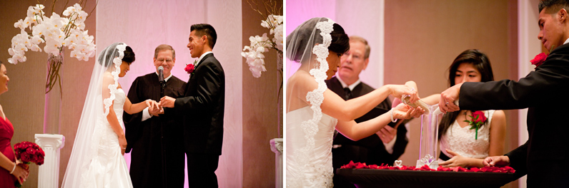 w hotel boston wedding ceremony