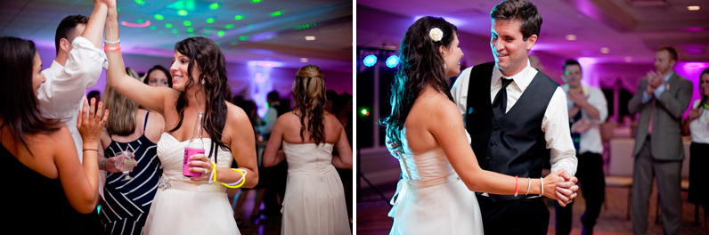 dance floor at tirrell room wedding