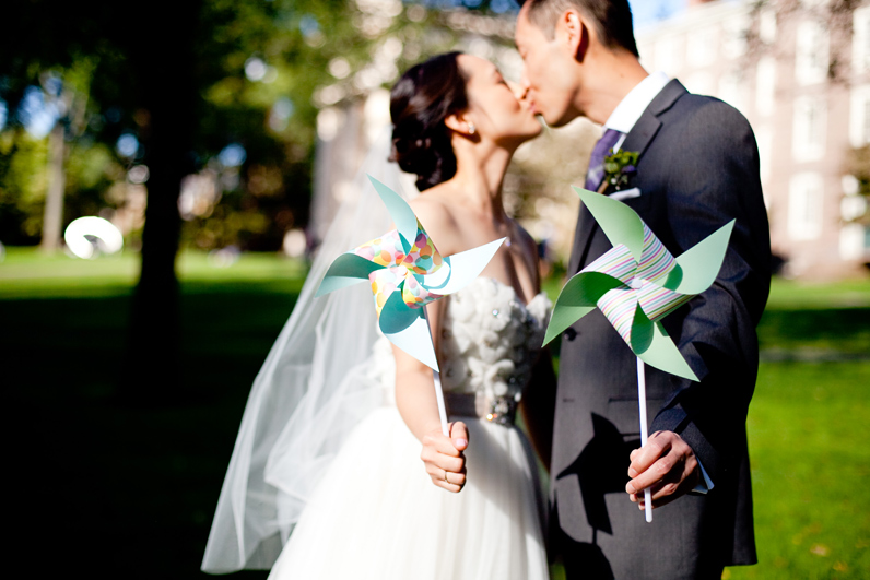 providence, ri wedding - pinwheels