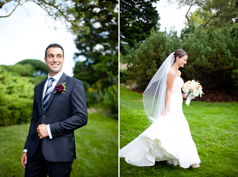 fall wedding at the misselwood estate - bride and groom portraits