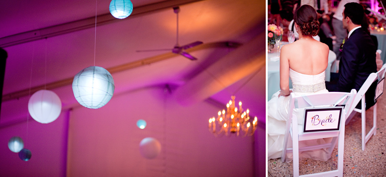 fall tented purple uplighting - boston wedding