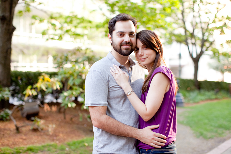 spring park engagement session in boston