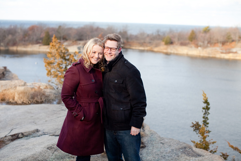rockport state park engagement session in ma