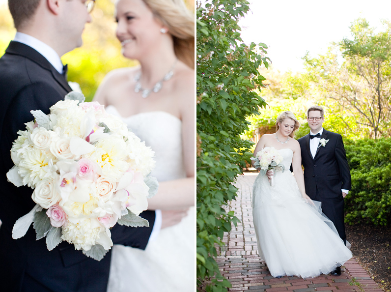 wedding portraits at the house of seven gables salem ma