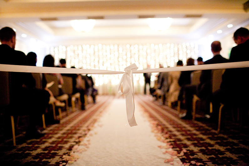 colonnade hotel wedding ceremony