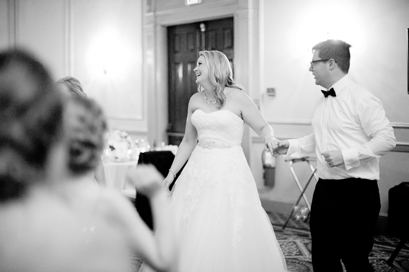 bride and groom dance floor