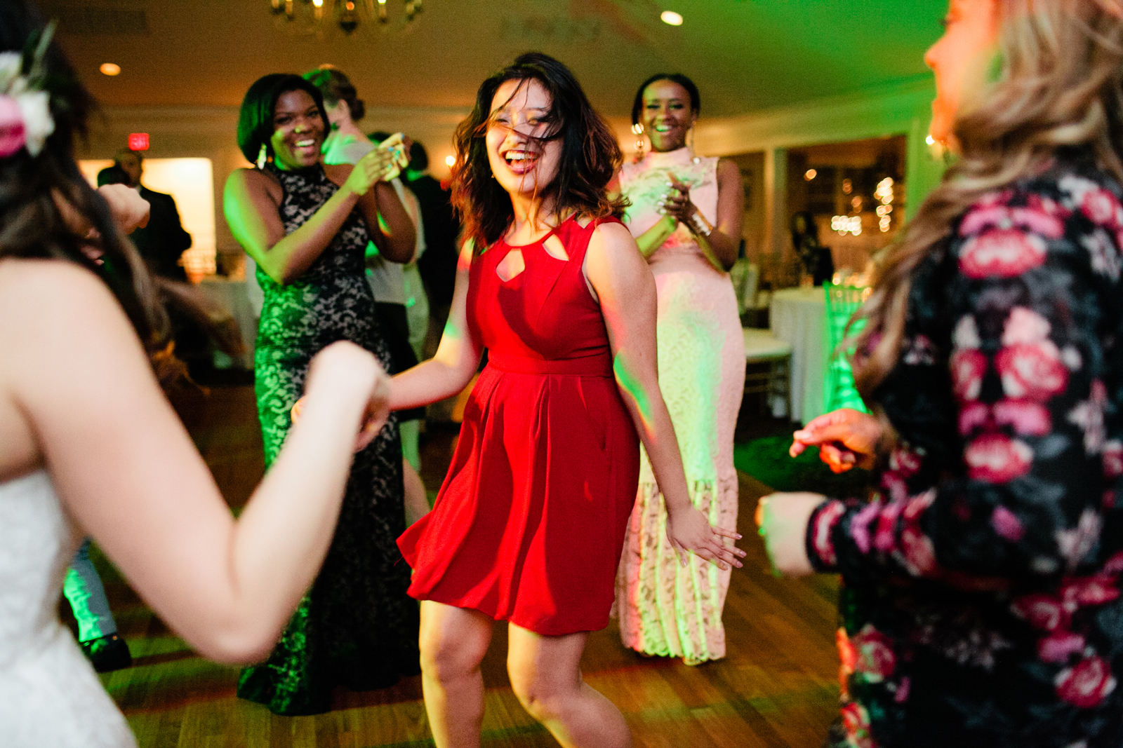 dance floor at boston wedding